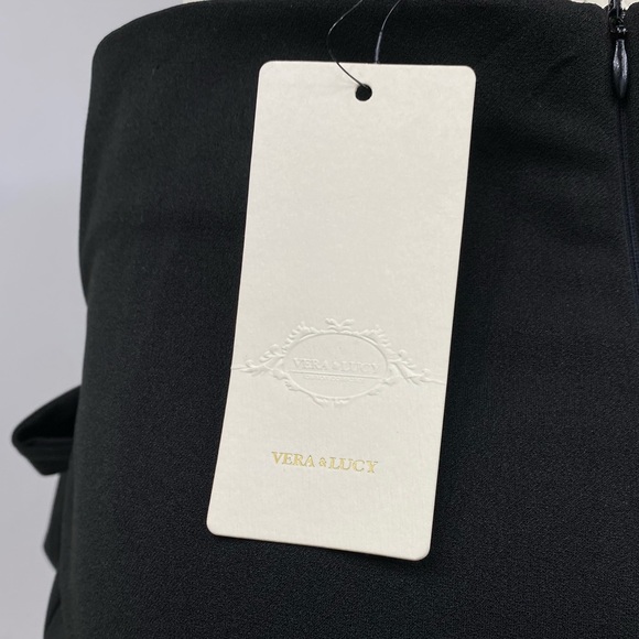 NWT Vera & Lucy Nasty Gal Wrap Mini Skirt Size M - Picture 8 of 9